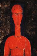 Amedeo Modigliani Red Bust Spain oil painting artist
